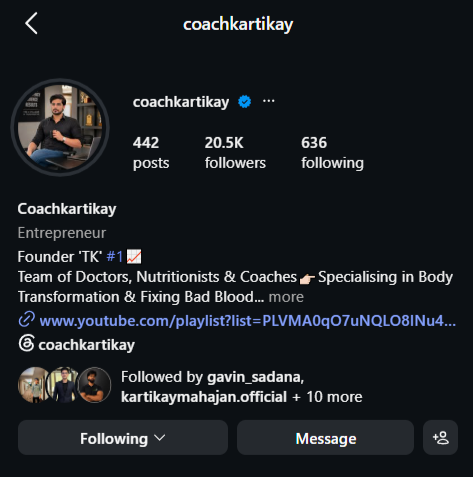 Kartikay, Co-Founder of Re-Addiction