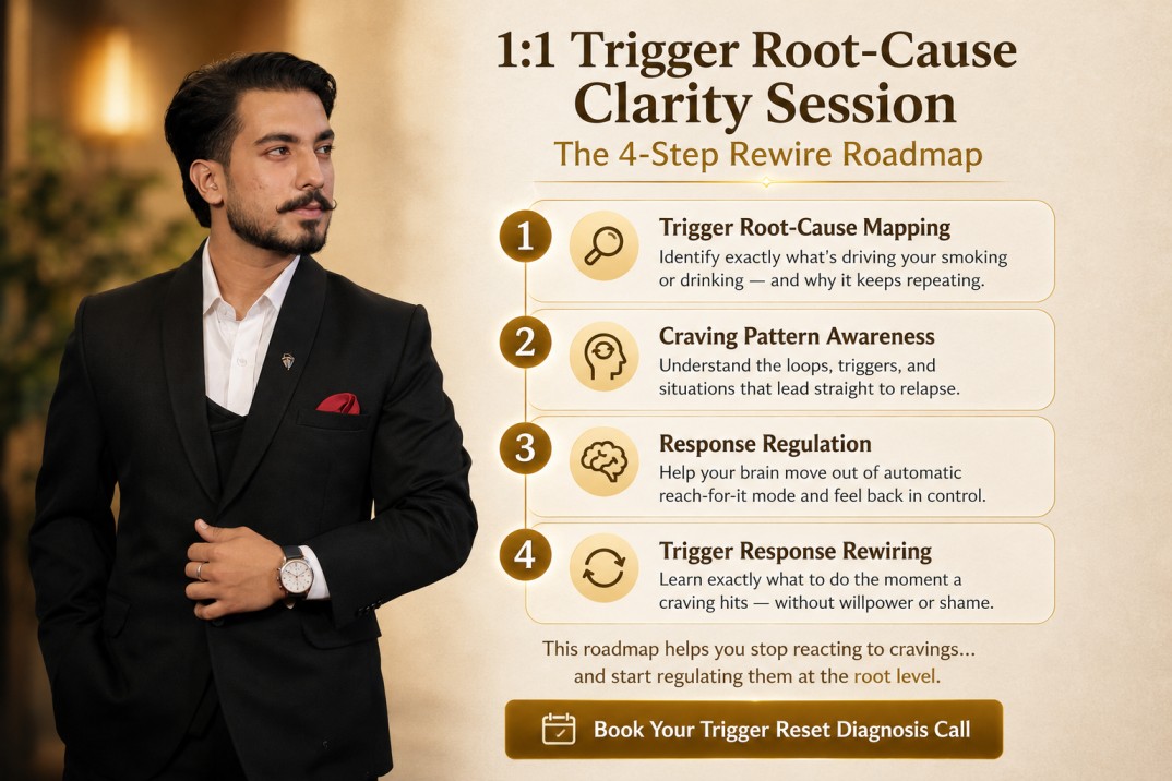 1:1 Trigger Root-Cause Clarity Session — The 4-Step Rewire Roadmap